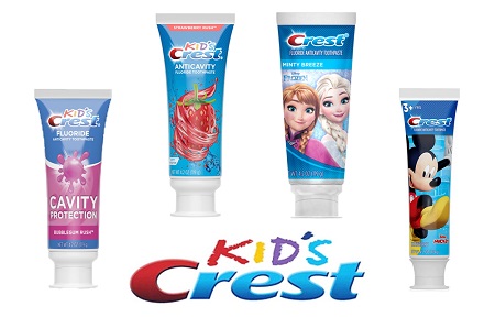 crest kids bubble gum, crest kids strawberry rush, crest kids disney, crest kids frozen